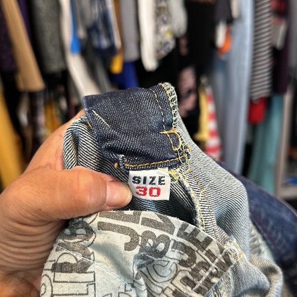 Urban Behaviour Relaxed Fit Ripped Jeans Size 30 - Picture 4 of 4